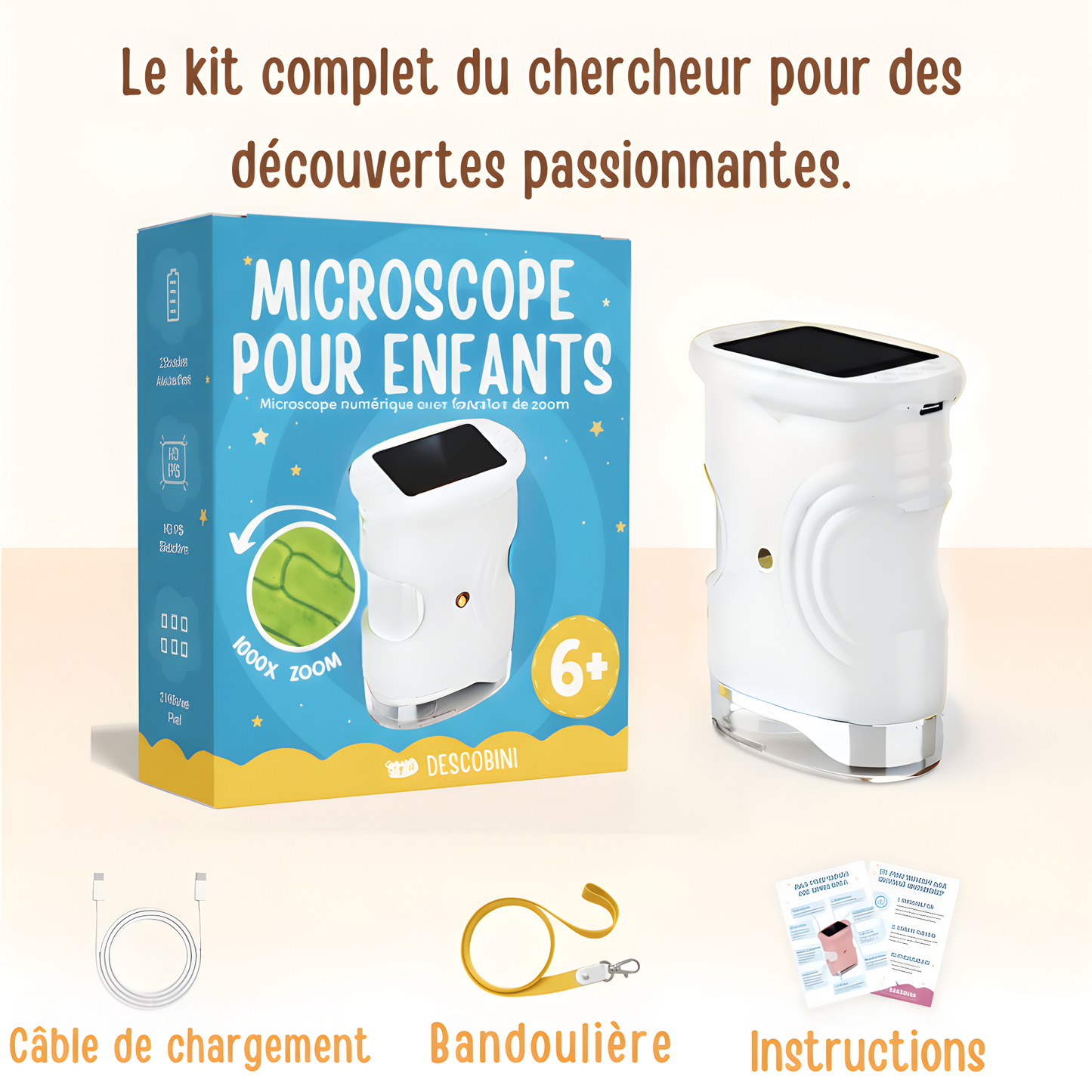 Microscope d'aventure