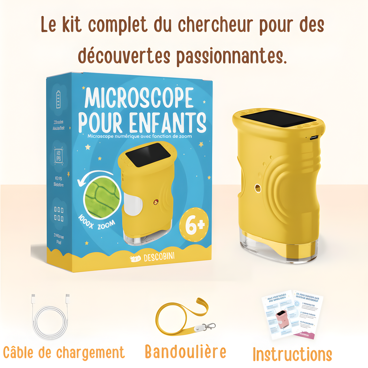 Microscope d'aventure